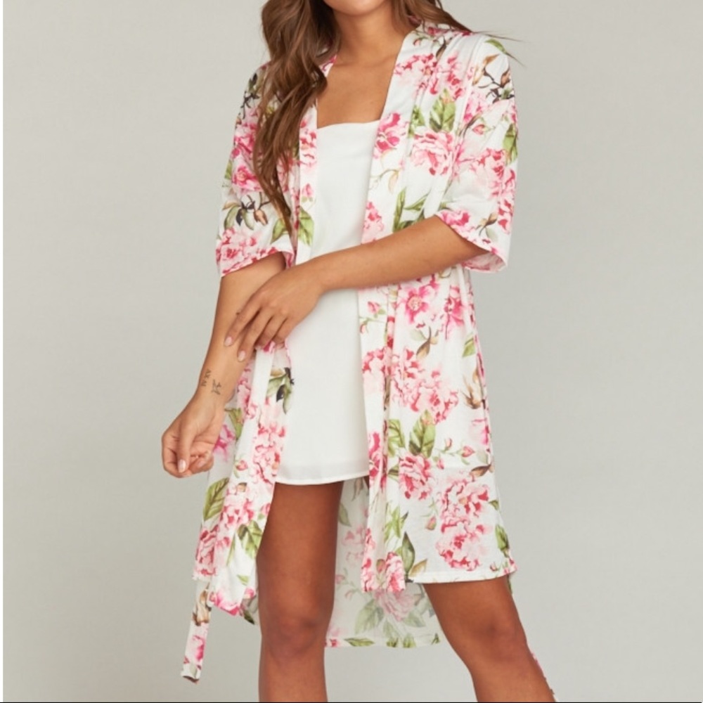 Show Me Your Mumu Brie Robe -Garden Of Blooms